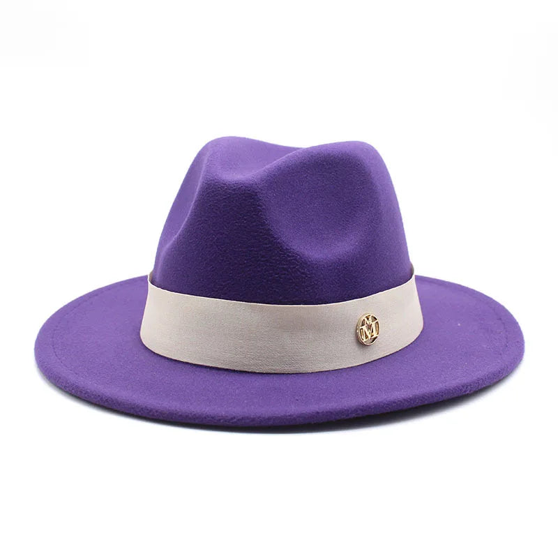 Selected Soft Felt Fedora with Satin Band, Occasion