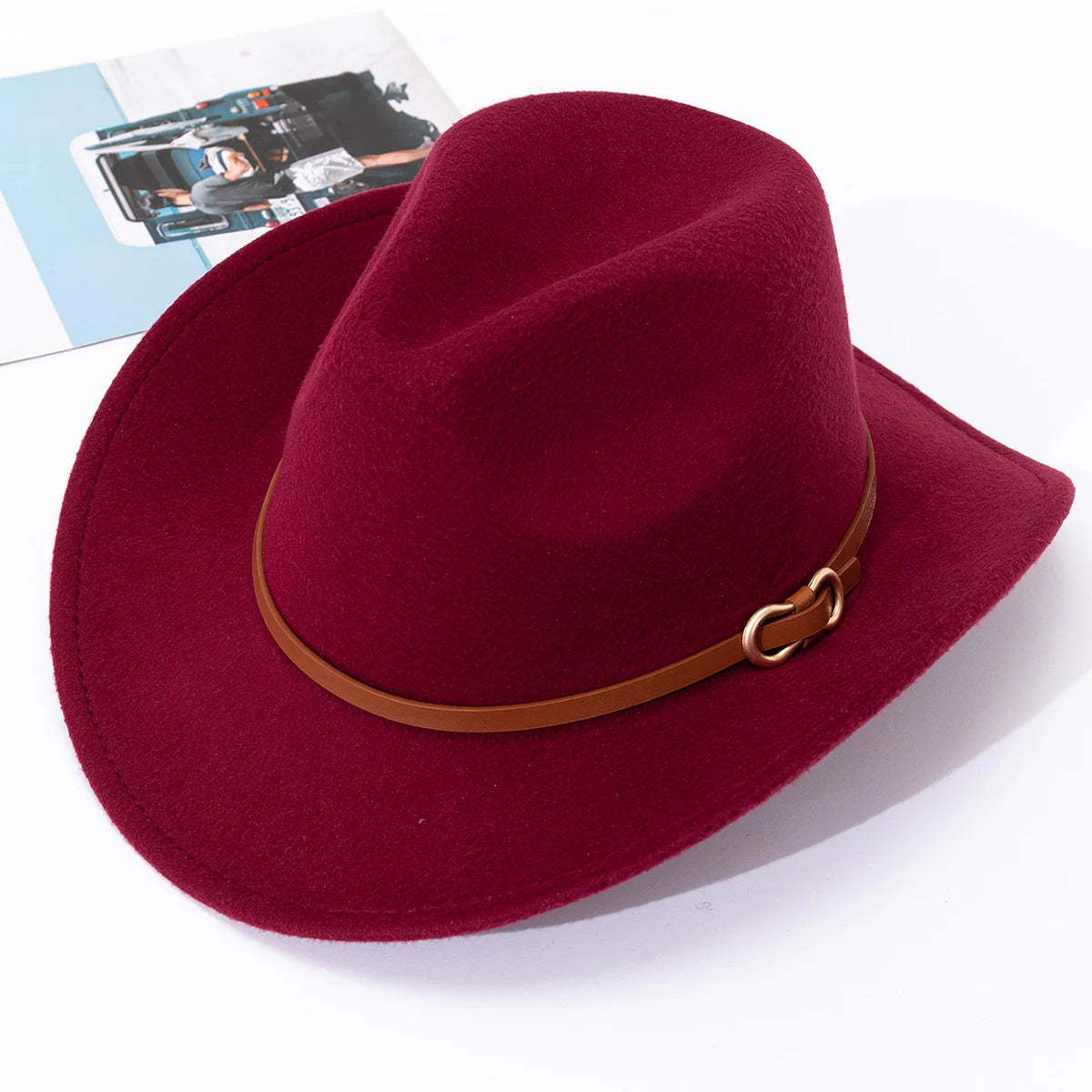 Considered Soft Felt Fedora with Belt Band