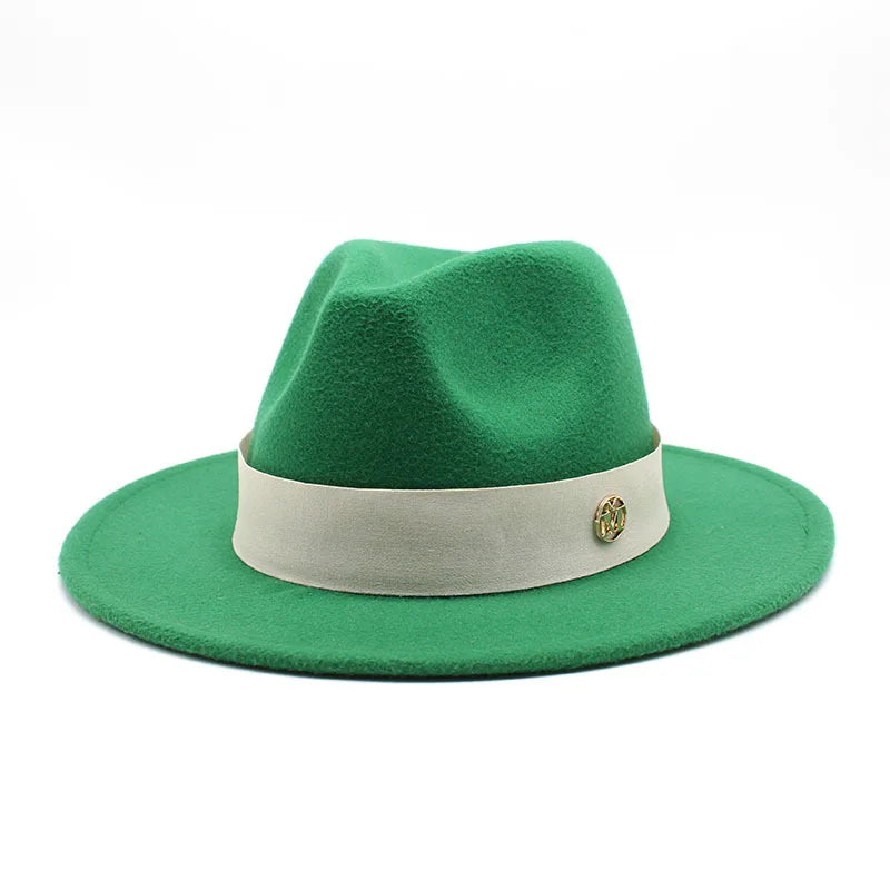 Selected Soft Felt Fedora with Satin Band, Occasion