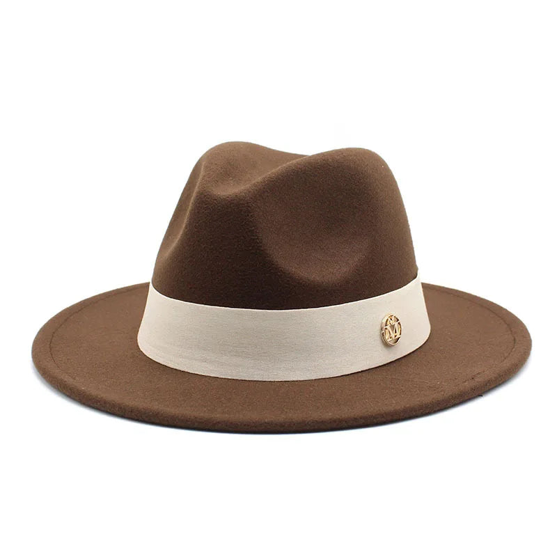 Selected Soft Felt Fedora with Satin Band, Occasion