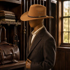 Felt Cowboy Hat with Structured Crown