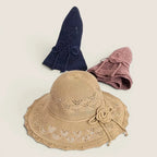 atelierbrim foldable bucket sun hat, wide brim